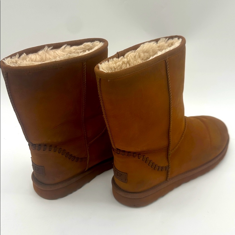 Ugg Pendleton Classic Short Chestnut Shearling Bo… - image 8